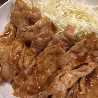 お肉やわらか生姜焼き✧*。